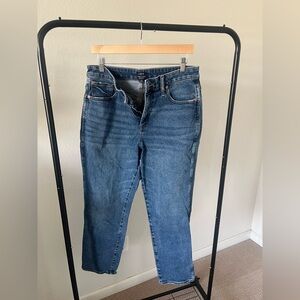 J. Crew Factory Women's Curvy Classic Jeans in Dark Indigo